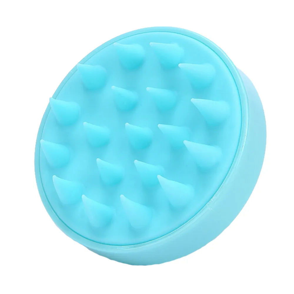 Silicone Head Body To Wash Clean Care Hair Root Itching Scalp Massage Comb Shower Brush Bath Spa Anti-Dandruff Shampoo