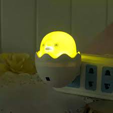 Duck LED Night Light Bulb Sensor Control For Kids Room